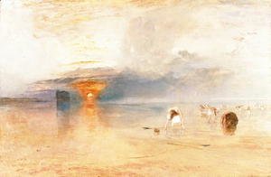 Turner - Calais Sands at Low Water, Poissards Gathering Bait, 1830