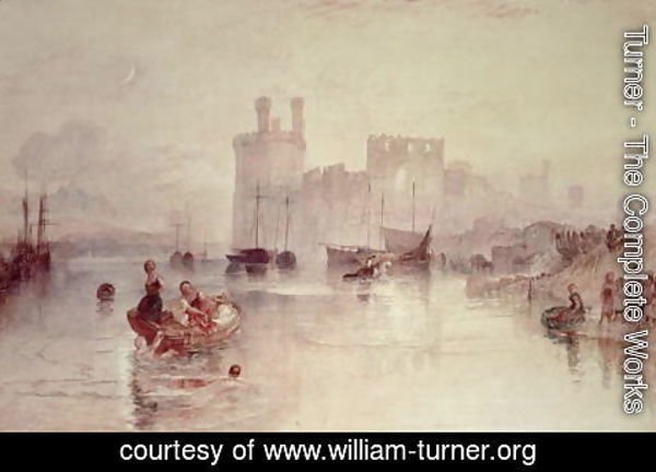 Turner - Caernarvon Castle 2