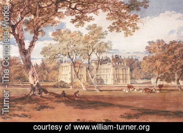 Turner - Towneley Hall, c.1798