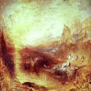 Turner - Glaucus and Scylla from Ovids Metamorphoses, 1841