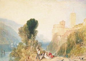 Turner - Dartmouth Castle, 1824