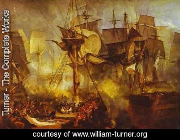 Turner - The Battle of Trafalgar