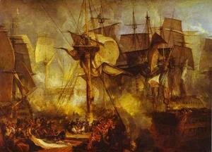 Turner - The Battle of Trafalgar