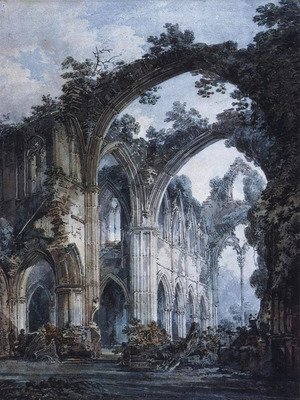 Turner - Inside of Tintern Abbey