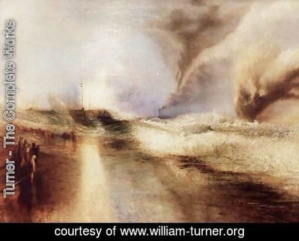 Turner - Flares with rough sea