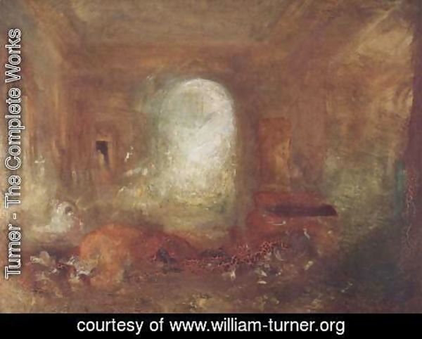 Turner - Interieur in the Petworth House
