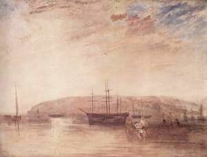 Turner - Navigation before the land of East Cowes