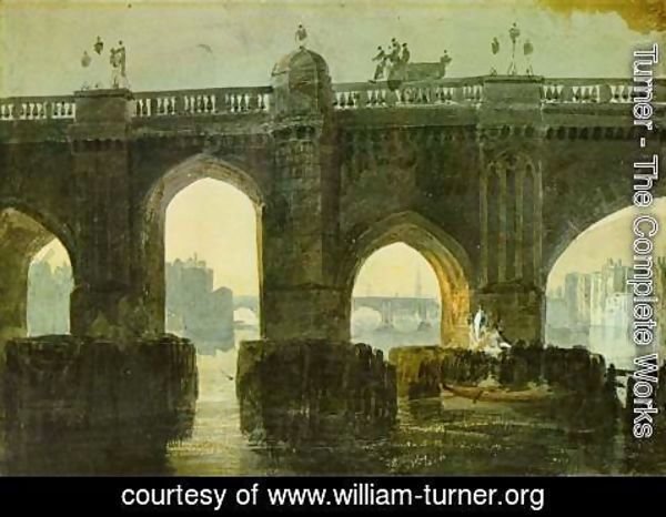 Turner - Old London Brige