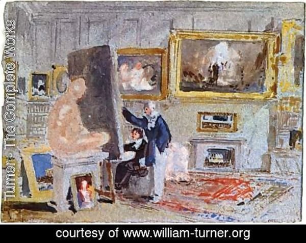 Turner - Painter at the Staffelei