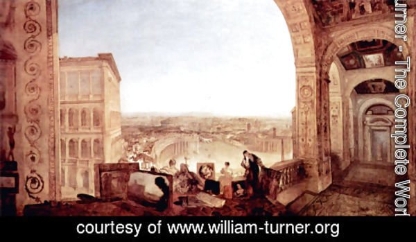 Turner - Rome, from the Vatica
