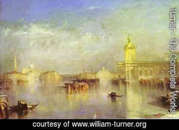 Turner - The Dogana, San Giorgio, Citella, From the Steps of the Europa