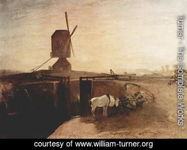 Turner - The large channel connection with Southall Mill