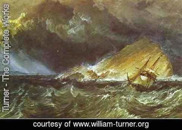 Turner - The Mew Stone at the Entrance of Plymouth Sound