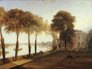 Turner - Mortlake Terrace Early Summer Morning 1826