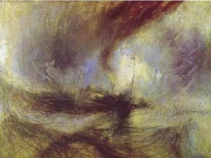 Turner - Snow Storm Steam Boat Off A Harbours Mouth 1842