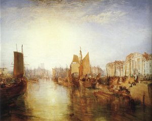 Turner - The Harbor of Dieppe 1826
