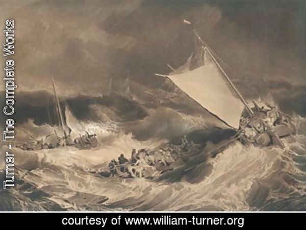 A shipwreck, by C. Turner