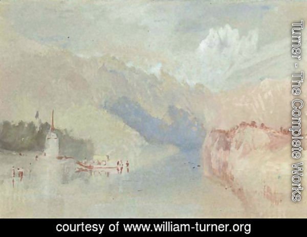 Turner - A view on the Rhine