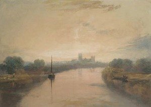 Turner - On the River Ouse, with a view of York Minster in the distance