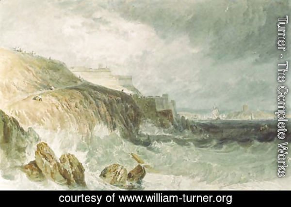 Plymouth Citadel, a gale