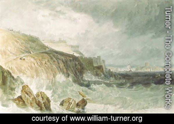 Turner - Plymouth Citadel, a gale
