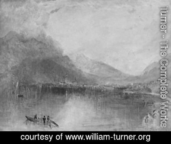 Turner - Arth On The Lake Of Zug, Early Morning