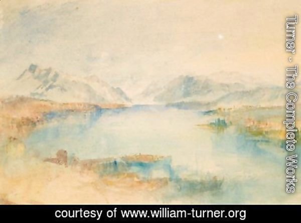 Turner - The Rigi, Lake Lucerne