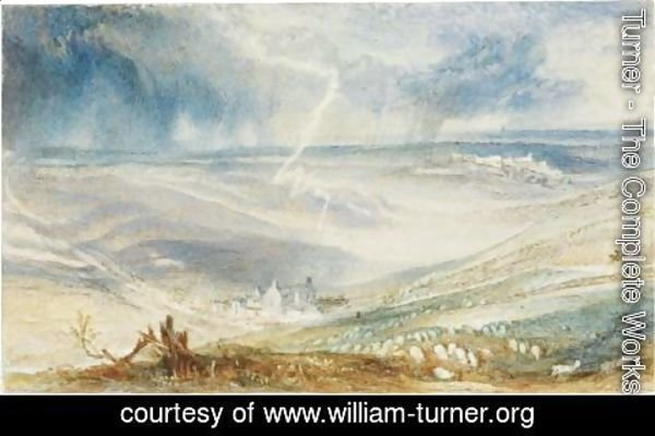 Turner - The Field Of Waterloo, From The Picton Tree