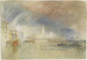 Turner - Venice Looking Towards The Dogana And San Giorgio Maggiore, With A Storm Approaching