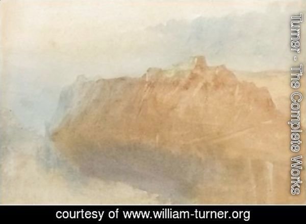 Turner - The Fortress Of Ehrenbreitstein From Across The Rhine
