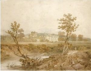 Turner - View Of Hampton Court, Herefordshire