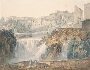Turner - Falls Of The Anio At Tivoli