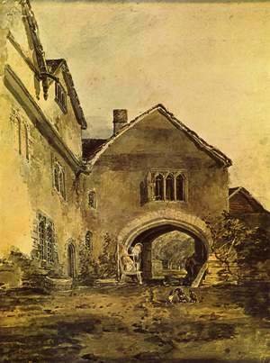Turner - Doorway of a mansion