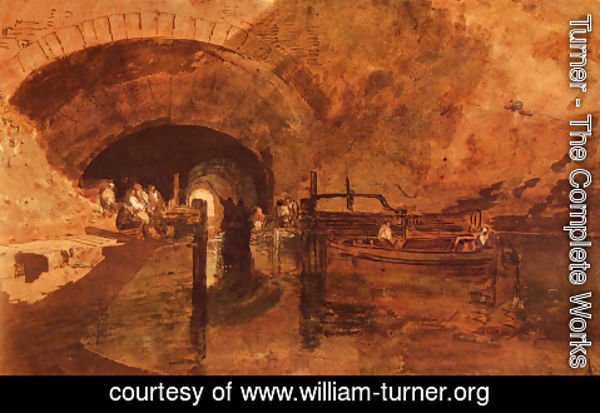 Turner - A Canal Tunnel Near Leeds