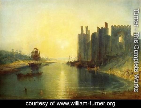 Turner - Caernarvon Castle