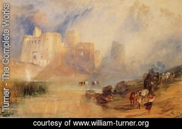 Turner - Kidwelly Castle
