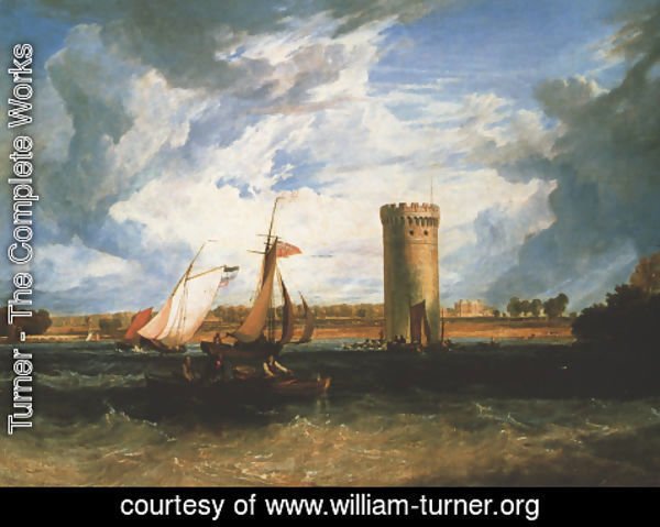 Turner - Tabley  The Seat Of Sir J F  Leicester
