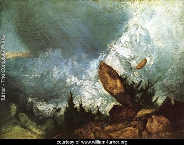 The Fall of an Avalanche in the Grisons 1810