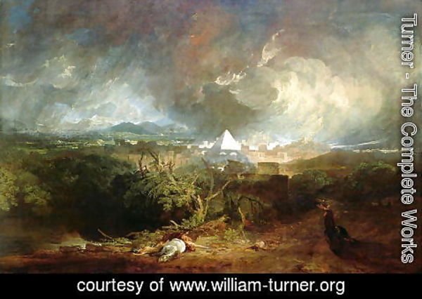 Turner - The Fifth Plague of Egypt 1800