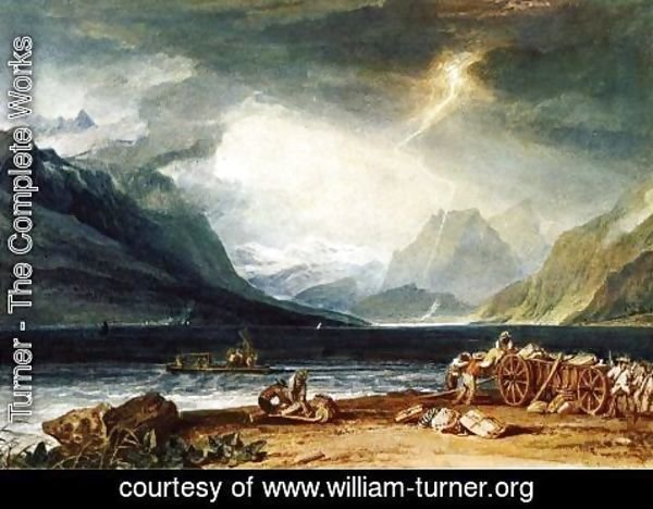 Turner - The Lake Of Thun  Switzerland