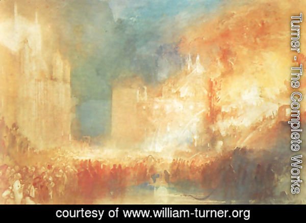 Turner - Burning of the Houses of Parliament