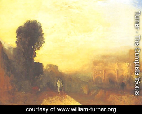 Turner - Arch of Constantine, Rome