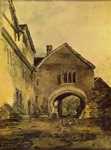 Doorway of a mansion