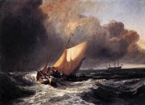 Turner - Dutch Boats in a Gale 1801