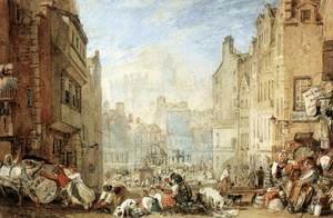 Turner - Heriot's Hospital, Edinburgh c. 1819