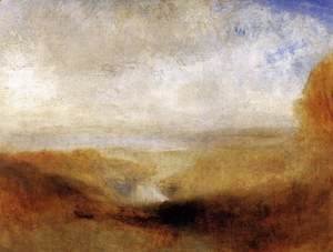 Turner - Landscape with a River and a Bay in the Background 1835-40