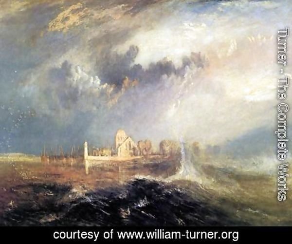 Turner - Quillebeuf, at the Mouth of Seine 1833