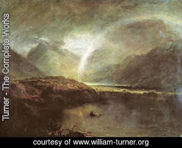 Turner - Buttermere Lake: A Shower