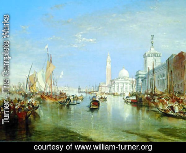 Turner - Venice: The Dogana and San Giorgio Maggiore