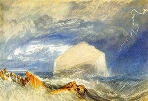 Turner - The Bass Rock (for "The Provincial Antiquitiies of Scotland")